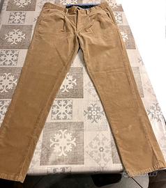 Pantaloni uomo Sun68 beige velluto