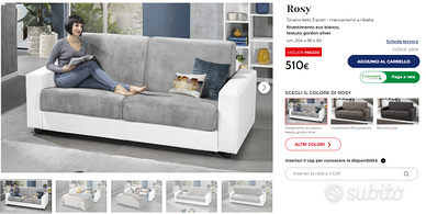 Divano letto Rosy Mondo Convenienza