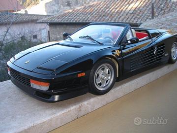 POCHER Ferrari Testarossa 1/8 cabrio nera migliora