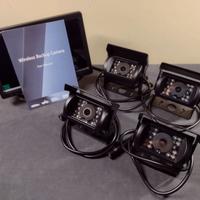 MONITOR BSD 4 CANALI + TELECAMERE 1080P WIFI