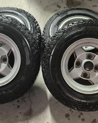 Set 4 cerchi 10" BWA per mini classic/cooper
