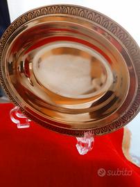 vassoio d'argento 925 sterling massiccio