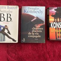 Libri in lingua francese + Bill Gates in inglese