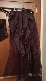 Abito colore porpora