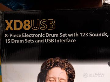 E-DRUM BEHRINGER XD8USB BATTERIA ELETTRONICA