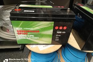 KIT ENERGIA CAMPER 2 BATTERIE + CBE 180 