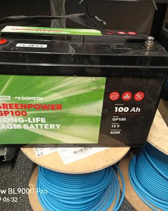 KIT ENERGIA CAMPER 2 BATTERIE + CBE 180 