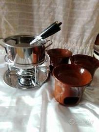 Set  per fonduta /bourguignonne/bagna càauda