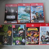 Lotto Giochi Nintendo Switch 2 e 1