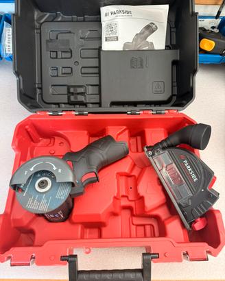 Mini Smerigliatrice parkside performance 12v