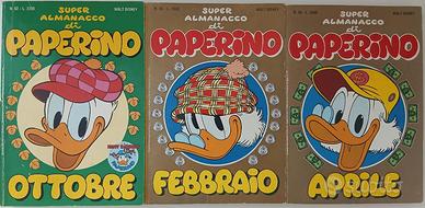 Super Almanacco Paperino N°52-56-58 anche separat