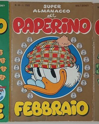 Super Almanacco Paperino N°52-56-58 anche separat