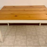 Tavolo legno 74 x 118 x h 73,5cm, smontabile