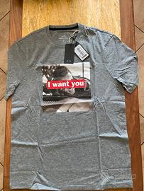 Armani Exchange T-Shirt taglia S ma vestibilita’ M