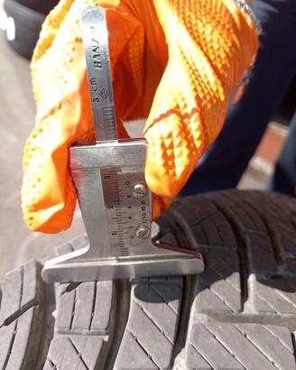 Pneumatici Panda 4x4 più ruota di scorta