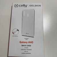 Cover Celly Gel Skin TPU GALAXY A40 GELSKIN833