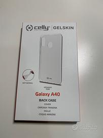 Cover Celly Gel Skin TPU GALAXY A40 GELSKIN833