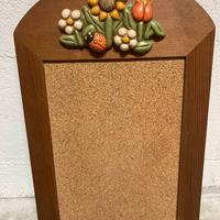 lavagnetta promemoria Thun in legno e sughero