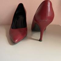 Scarpe con tacco rosse