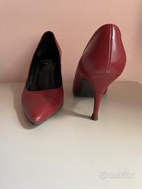 Scarpe con tacco rosse