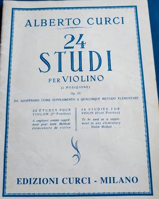 24 studi per violino (1° posizione) op. 23