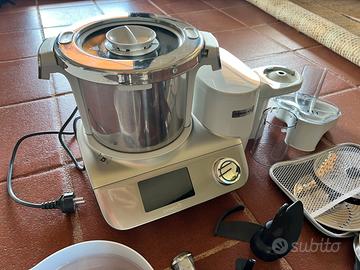 robot CookEasy+ KENWOOD con vaporiera INOX