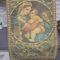 Madonna sulla seggiola arazzo