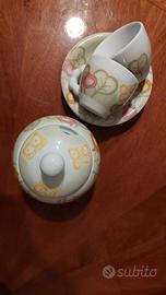 Set tazzine e zuccheriera Thun Claire