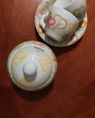 Set tazzine e zuccheriera Thun Claire