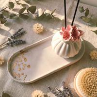 Idea Handmade: Set Vassoio e Vasetto Diffusore