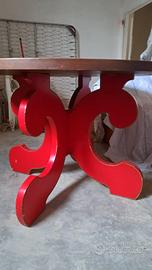 tavolo rotondo spagnolo con  6 sedie