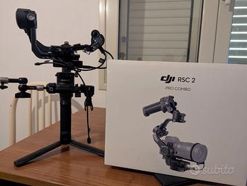 Gimbal DJI rsc 2 Pro combo stabilizzatore