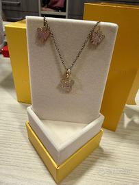 Orecchini Collana argento 925 Angeli Giannotti