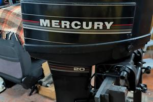 Mercury 25 (a libretto 20) 2t + certificato 