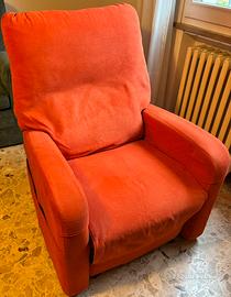 Poltrona reclinabile elettrica