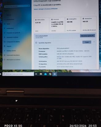 Notebook DELL LATITUDINE E 6420