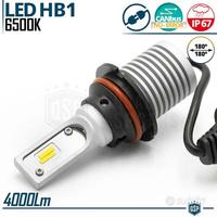 Lampada Auto Moto LED HB1 BIANCO POTENTE 6500K