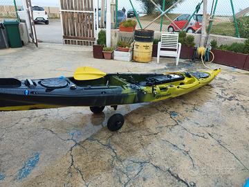 KAYAK FISHING BIG MAMA + ECOSCANDAGLIO