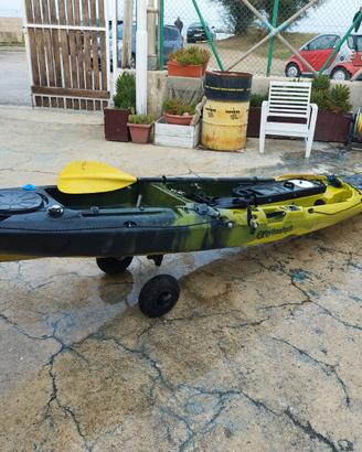 KAYAK FISHING BIG MAMA + ECOSCANDAGLIO