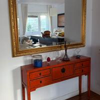 Consolle tibet con specchio