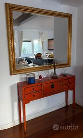 Consolle tibet con specchio