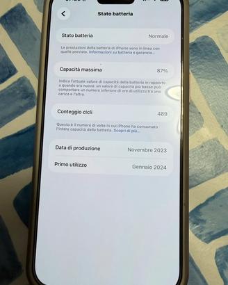 Iphone 15Pro Max 256Gb Perfetto