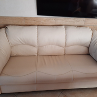 Divano in pelle 3 posti