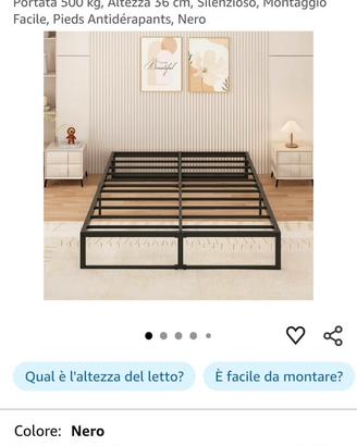 2 Reti Matrimoniali Pari al Nuovo
