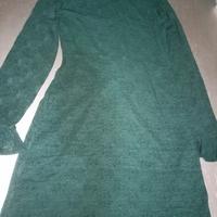 Abito in pizzo verde bosco - Motivi