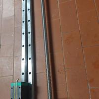 asse lineare completo a ricircolo di sfere  