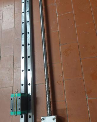asse lineare completo a ricircolo di sfere  