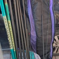 Roubasienne carpa TRABUCCO m.12,30+fodero+2 kit.