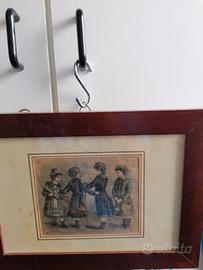 Quadro stampa antica