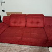 Divano rosso